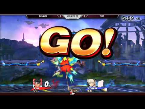 VS Weekly 4/14/16 - Winners R4 - DJ Jack (Ryu) vs. Elio (Corrin) - Smash 4