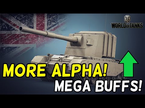 MORE ALPHA! || New Update with HUGE BUFFS! || World of Tanks
