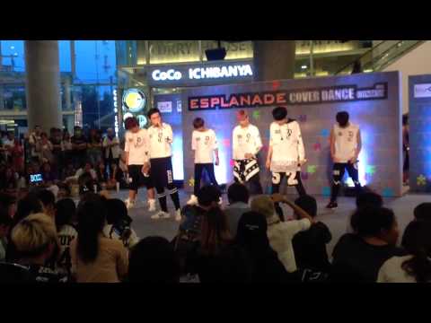 140517 Bullet Proof cover BTS @ Esplanade