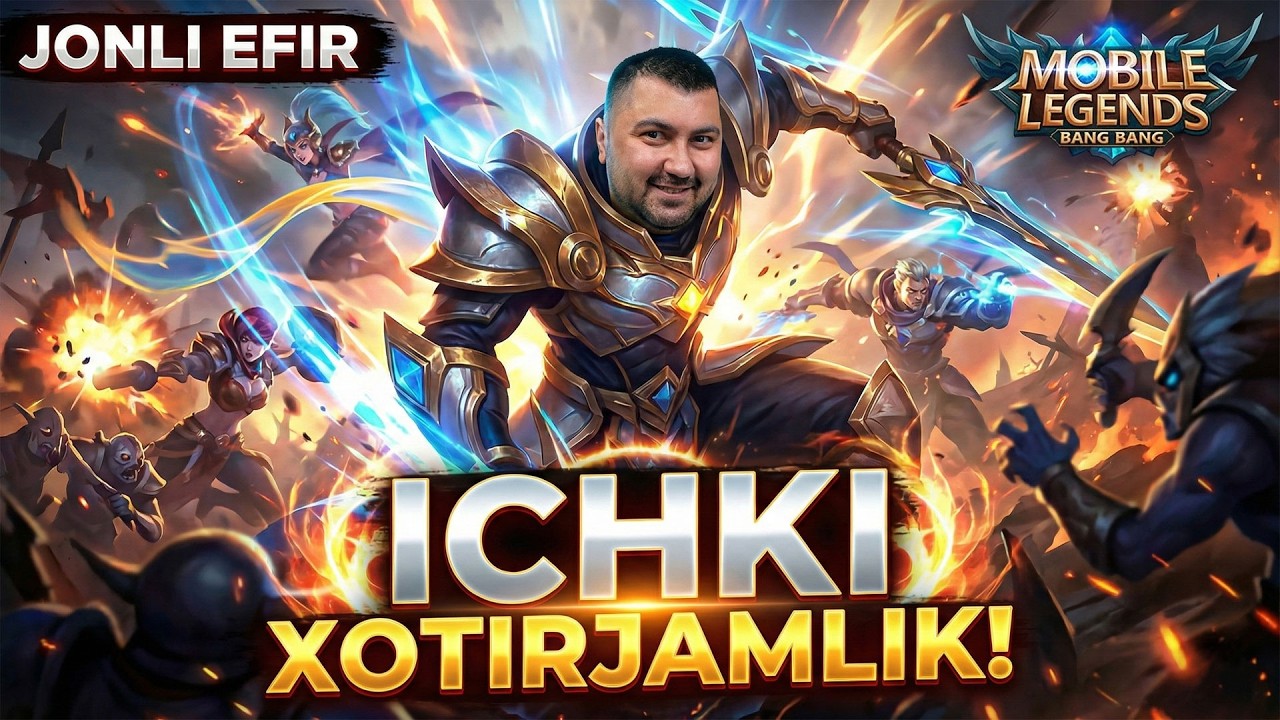 😌Ichki xotirjamlik! | Mobile Legends: Bang Bang! (Jonli Efir)