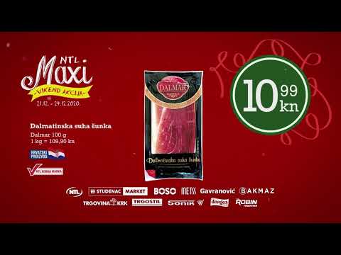 MAXI VIKEND AKCIJA 21.12. - 24.12.2020.