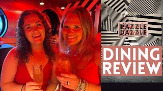 Eating at Razzle Dazzle - The Valiant Lady - Cruise Food Dining Review