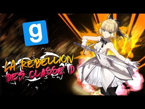 SCP RP // LA RÉBELLION DES CLASSES D !!! - Garry's Mod