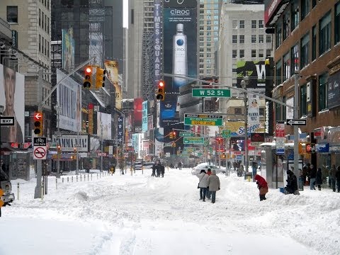 Winter Weather, Snow & Ice, Shutting Down Cities