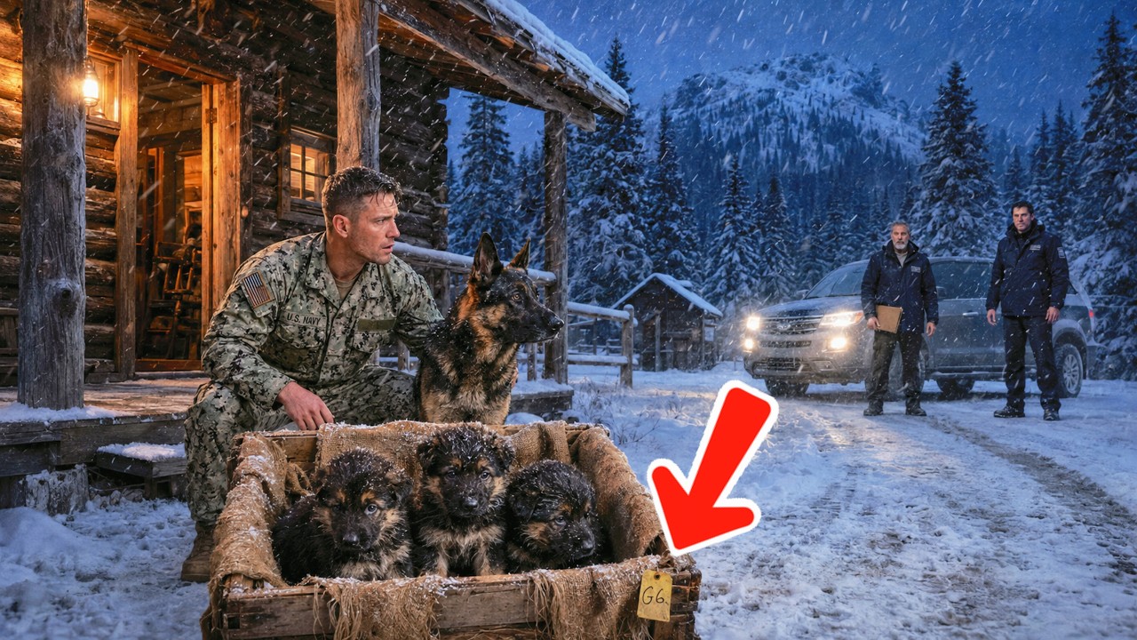 A Navy SEAL Saved 3 Frozen Puppies—Then Two “Rescuers” Came to Take Them Back