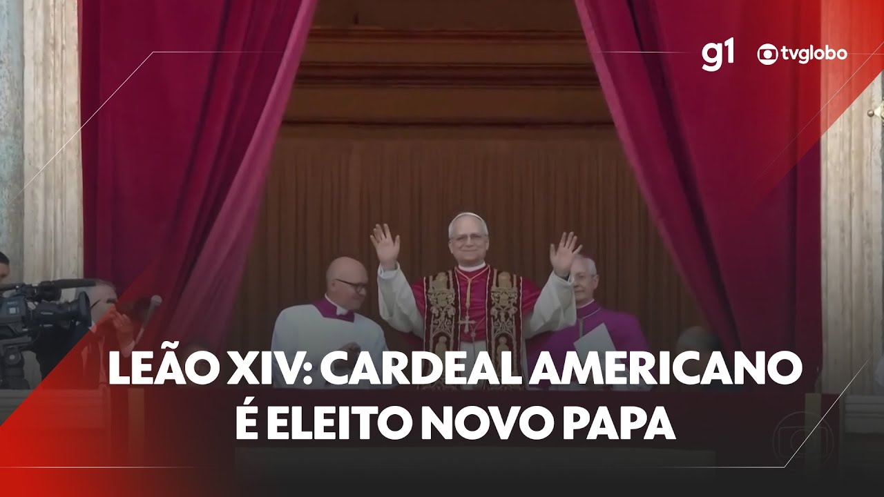 Cardeal americano Robert Provest é eleito novo papa e escolhe o nome de Leão XIV