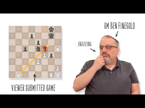 25 Minutes of GM Ben Finegold Analyzing Viewer Games