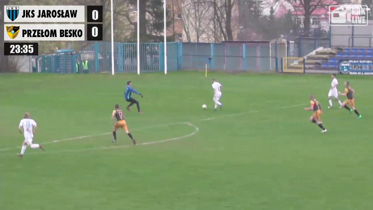 JKS Jarosław - Przełom Besko 2-1 [WIDEO, BRAMKI]