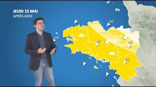 Illustration de l'actualité La météo de votre jeudi 15 mai 2025