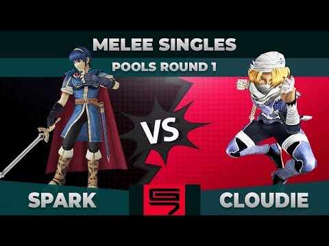 Spark vs cloudie - Melee Singles: Pools Round 1 - Genesis 7 | Marth vs Sheik
