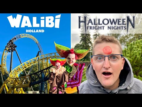 Walibi Holland Vlog October 2023 - Halloween Fright Nights