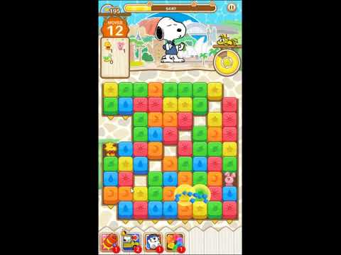 Snoopy Puzzle Journey Level 195 - NO BOOSTERS 🐶🧩🧳 | SKILLGAMING ✔️