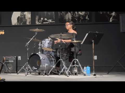 Joannah Sy drum solo clip at Dizzy's with Weller/Soto Quartet. Aug 14,2021