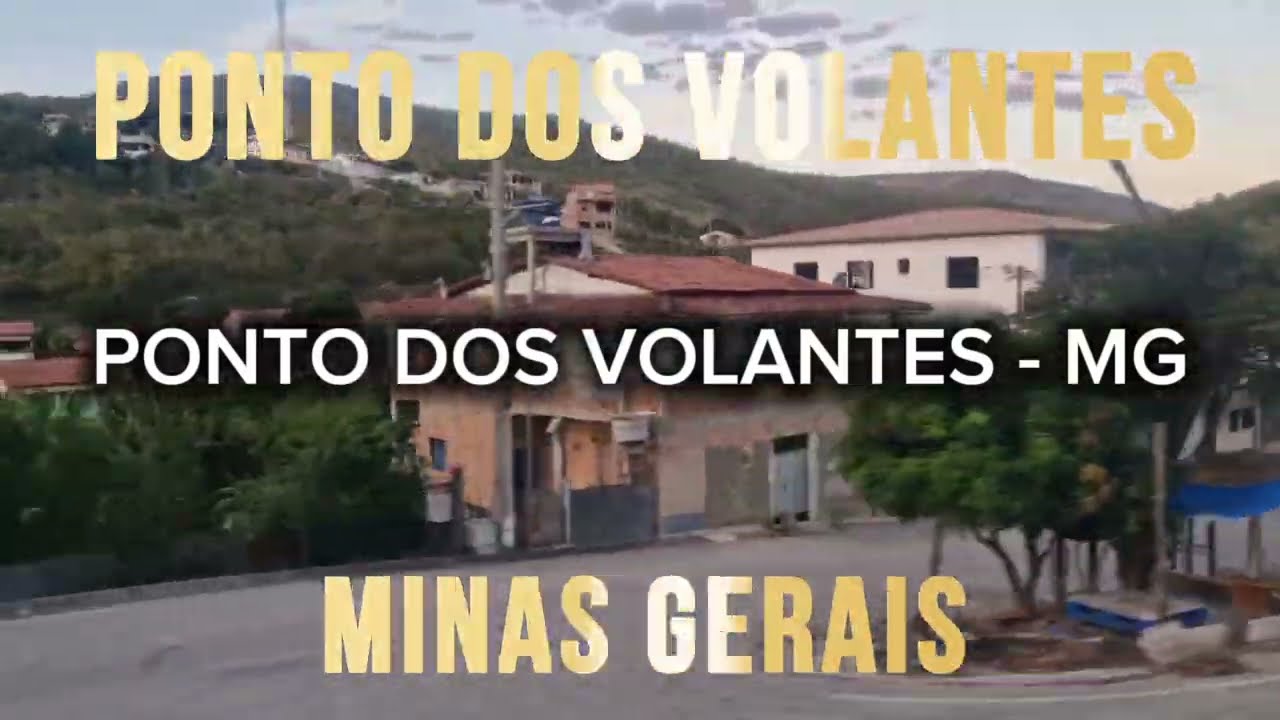 PONTO DOS VOLANTES - MG [Cidade de Ponto dos Volantes - Minas Gerais]