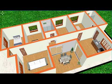 House Plan with 4 Bedrooms - house designs