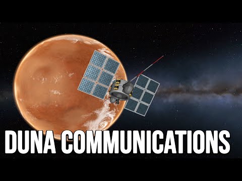 Messing up with Duna Communications Network - KSP 1.12 Career 2021 - ep 51