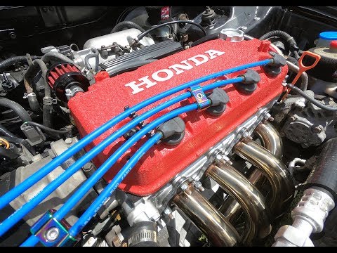 Honda Civic Single Cam Header Install and Catalytic Converter Delete