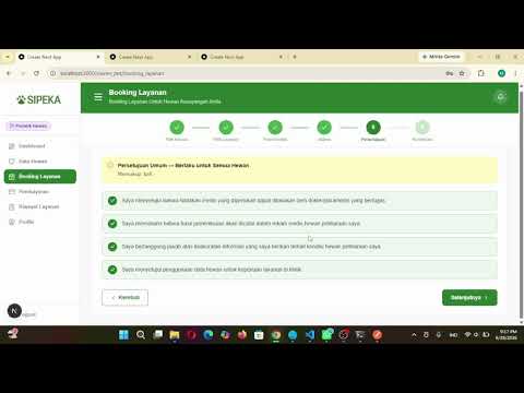 Platform Booking dan Manajemen Layanan Kesehatan Hewan Peliharaan Berbasis Web