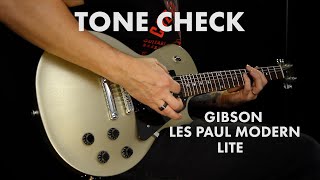 Video thumbnail for TONE CHECK: Gibson Les Paul Modern Lite Demo | Cream City Music by Cream City Music