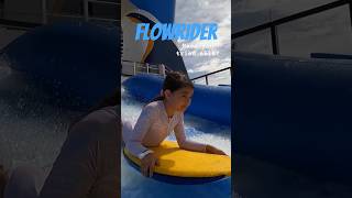 FlowRider on Quantum of the Seas #royalcaribbean #shorts