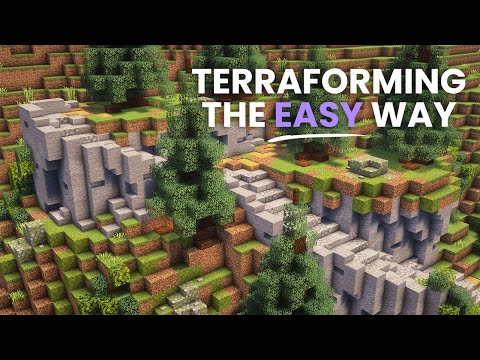 Minecraft Terraforming Made Easy | Block by Block