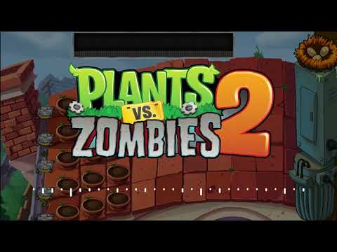 Plants vs. Zombies 2 - Mid-Wave B | Graze The Roof | (Extended Version)