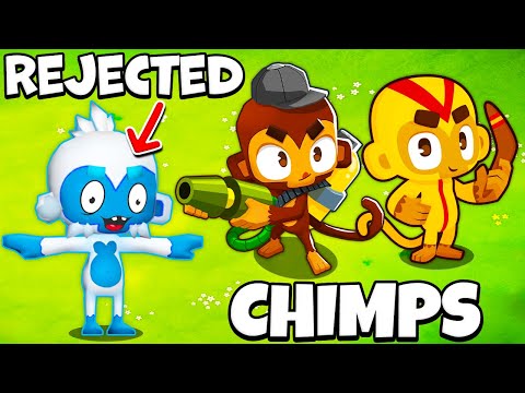 Only using our MOST HATED towers in CHIMPS. (BTD 6)