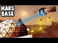 SPACE FORT BATTLE - Top SECRET Mission to Mars!  (Forts Multiplayer Gameplay)