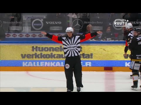 Kärppien maali hylättiin kyseenalaisen korkean mailan takia – kotijoukkue vahvasti eri mieltä tilant