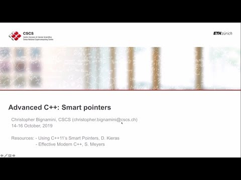 07 Advanced C++: Smart Pointers, Bignamini