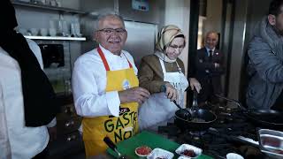 buyukkilic ve esi necmiye buyukkilic unlu seflerle birlikte kayseri yaglamasi yapti