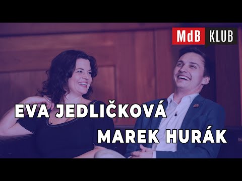 📺 MdB KLUB talkshow - Eva Jedličková,  Marek Hurák - hosté Barbory Goldmannové - 40. díl