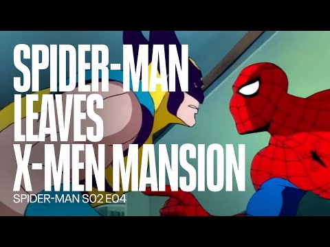 Spider Man leaves the X Men Mansion | Spider Man