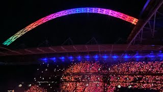 Live in the Moment + 7 Days (ft. Craig David) live in London 2022// Coldplay// Wembley Stadium