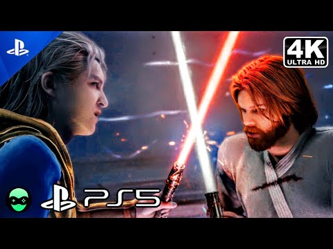 (PS5) Cal Uses Dark Side of The Force To Kill Dagan Gera Scene - Star Wars Jedi Survivor (4K 60FPS)