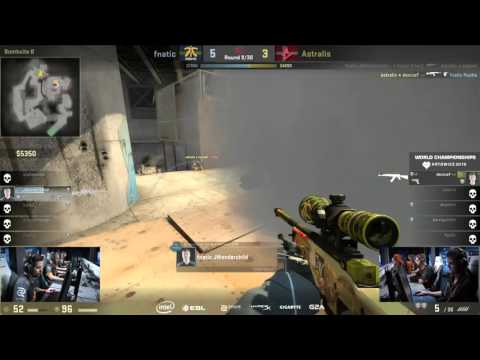 JW VAC shot vs Astralis IEM Katowice 2016