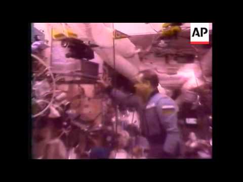 SPACE: MIR SPACE STATION: ASTRONAUT NORMAN THAGARD