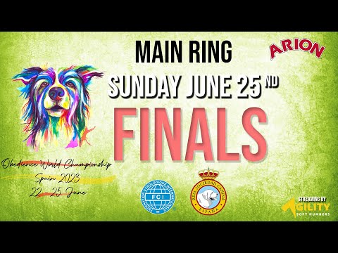 🏆 FINALS  🏆 OBEDIENCE FCI WORLD CHAMPIONSHIP - SPAIN 2023 🇪🇸