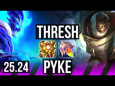 THRESH & Jinx vs PYKE & Varus (SUP) | 2/1/13 | EUW Master | 25.24