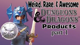 Weird, Rare, &amp; Awesome D&amp;D Products From The 80s