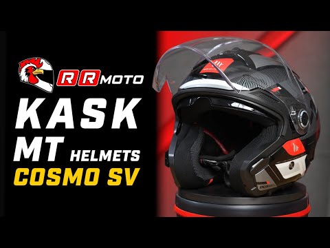 MT HELMETS COSMO SV _ motocyklowy kask otwarty z blendą