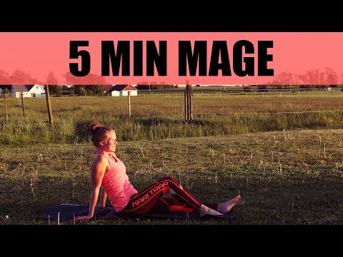 5 MINUTER MAGE - detta pass hinner du alltid med