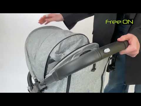 Коляска прогулочная FreeON diamond black, арт. 38213