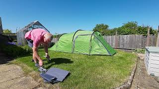 Vango Omega 250 tent pitching
