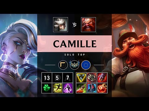 Camille Top vs Gragas - EUW Challenger Patch 25.04