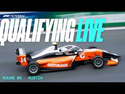LIVE: Qualifying | Austin 2026 | F1 ACADEMY