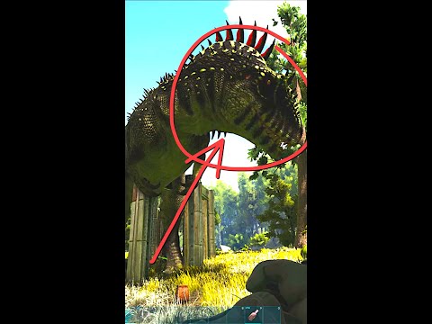 (OLD & OUTDATED) EASY Carcharodontosaurus TAMING Method | ARK: Survival Evolved #shorts