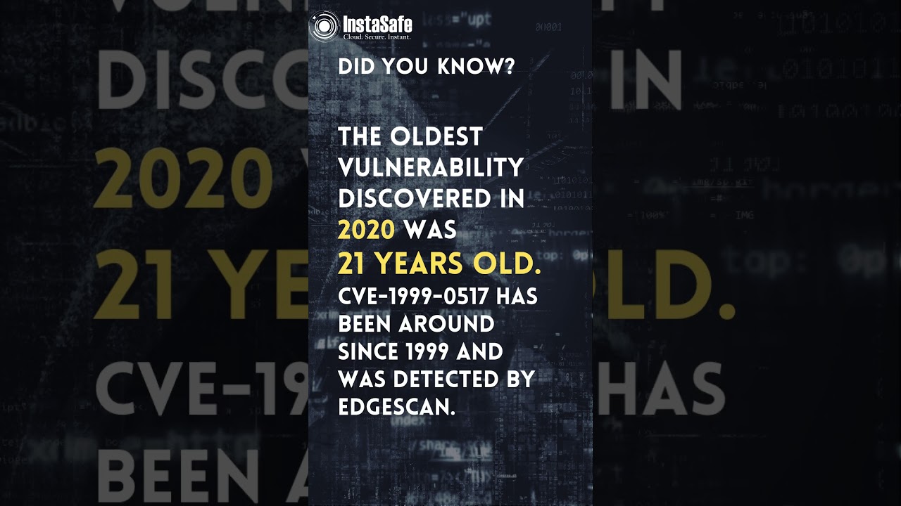 The oldest #vulnerability #cybersecurity #shorts #short #trending #zerotrust #viral #zta #data