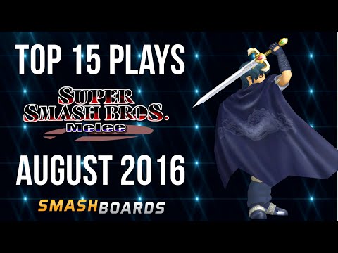Super Smash Bros Melee Top 15 Plays of August 2016 (SSBM)