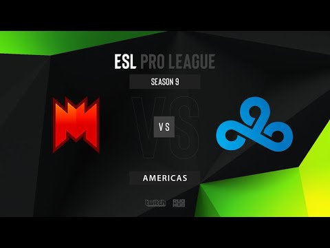 Infinity vs Cloud9 - ESL Pro League Season 9 - NA - map1 de_train [SSW]